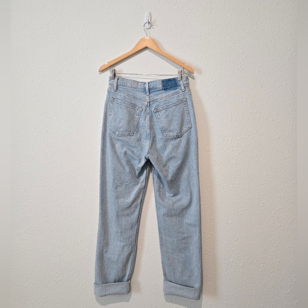Abercrombie 90s Straight High Rise Jeans 28/6 Long - Picture 4 of 7